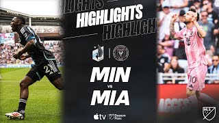 미네소타 유나이티드 FC vs 인터 마이애미 CF 경기 하이라이트 이미지