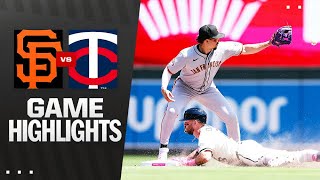 미네소타 vs 샌프란시스코 경기 하이라이트 이미지
