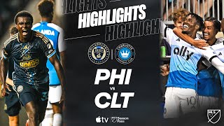 필라델피아 유니언 vs 샬럿 FC 경기 하이라이트 이미지